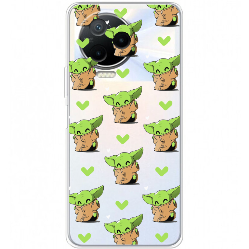 Прозрачный чехол BoxFace Infinix Note 12 2023 Pattern Baby Yoda