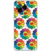 Прозрачный чехол BoxFace Infinix Note 12 2023 Hippie Flowers