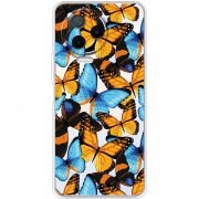 Прозрачный чехол BoxFace Infinix Note 12 2023 Butterfly Morpho