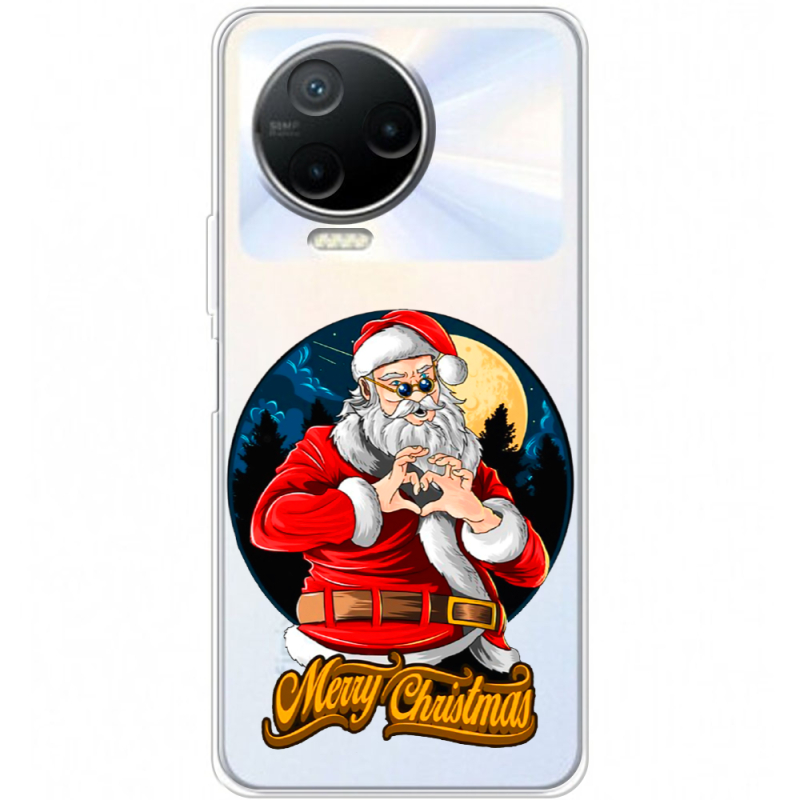 Прозрачный чехол BoxFace Infinix Note 12 2023 Cool Santa