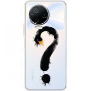 Прозрачный чехол BoxFace Infinix Note 12 2023 Swan question