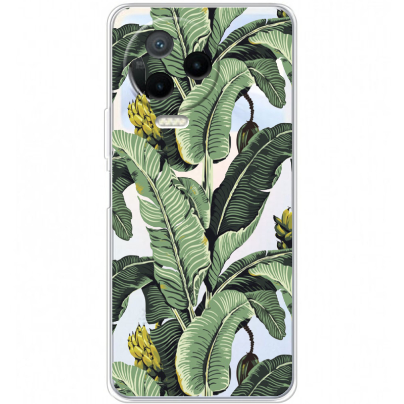 Прозрачный чехол BoxFace Infinix Note 12 2023 Banana Leaves