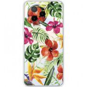 Прозрачный чехол BoxFace Infinix Note 12 2023 Tropical Flowers