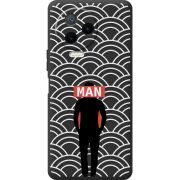 Черный чехол BoxFace Infinix Note 12 2023 Man Pattern