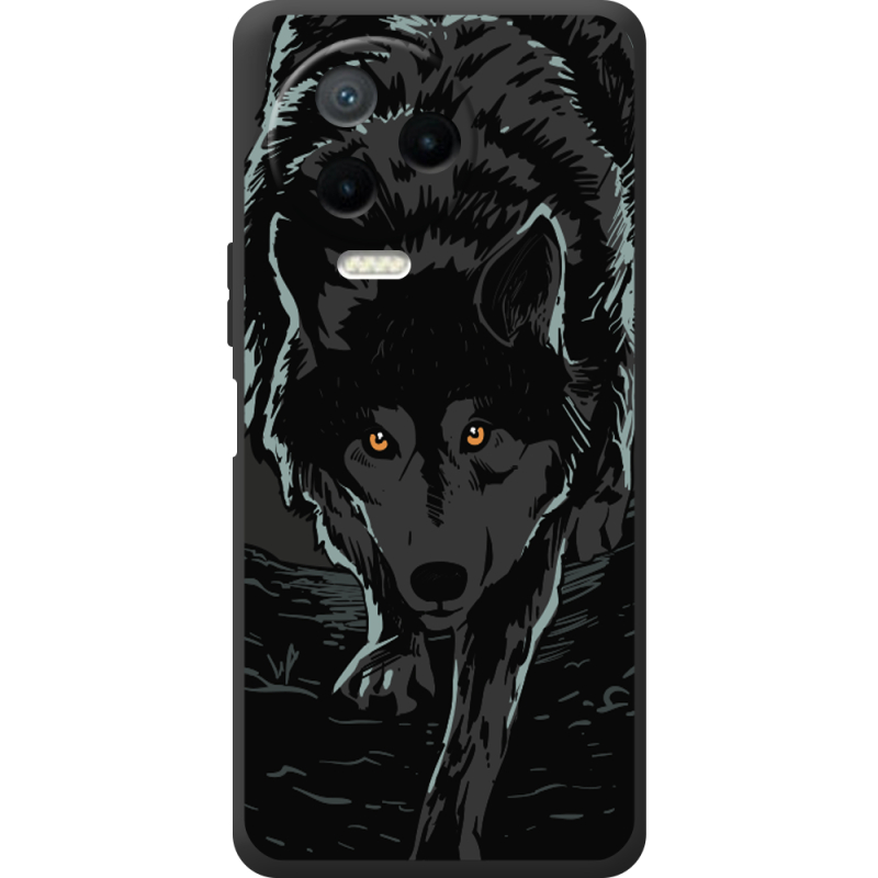 Черный чехол BoxFace Infinix Note 12 2023 Wolf