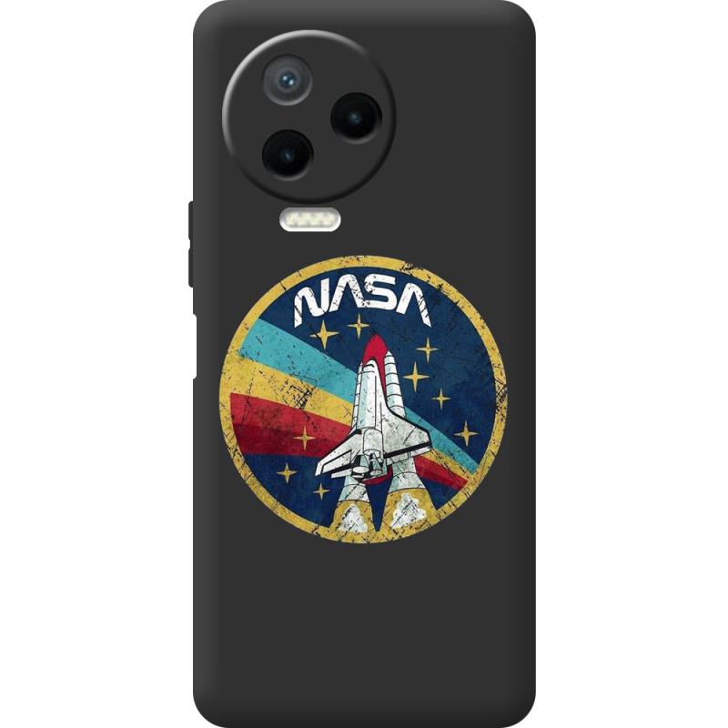 Черный чехол BoxFace Infinix Note 12 2023 NASA