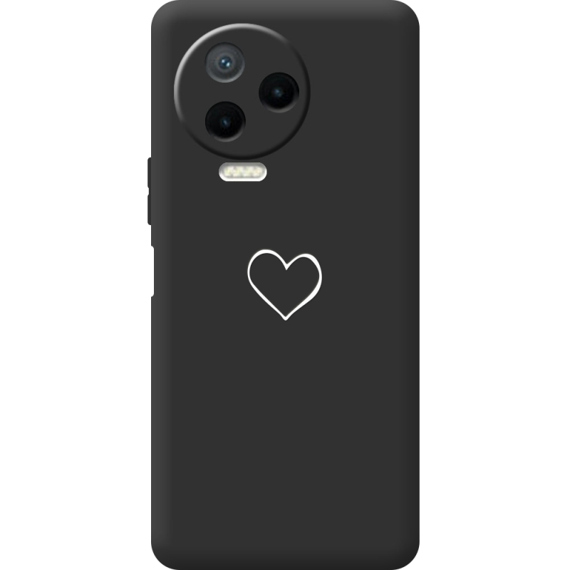 Черный чехол BoxFace Infinix Note 12 2023 My Heart