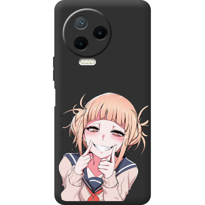 Черный чехол BoxFace Infinix Note 12 2023 Himiko Toga Smile