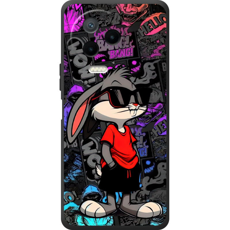 Черный чехол BoxFace Infinix Note 12 2023 Малий вухань