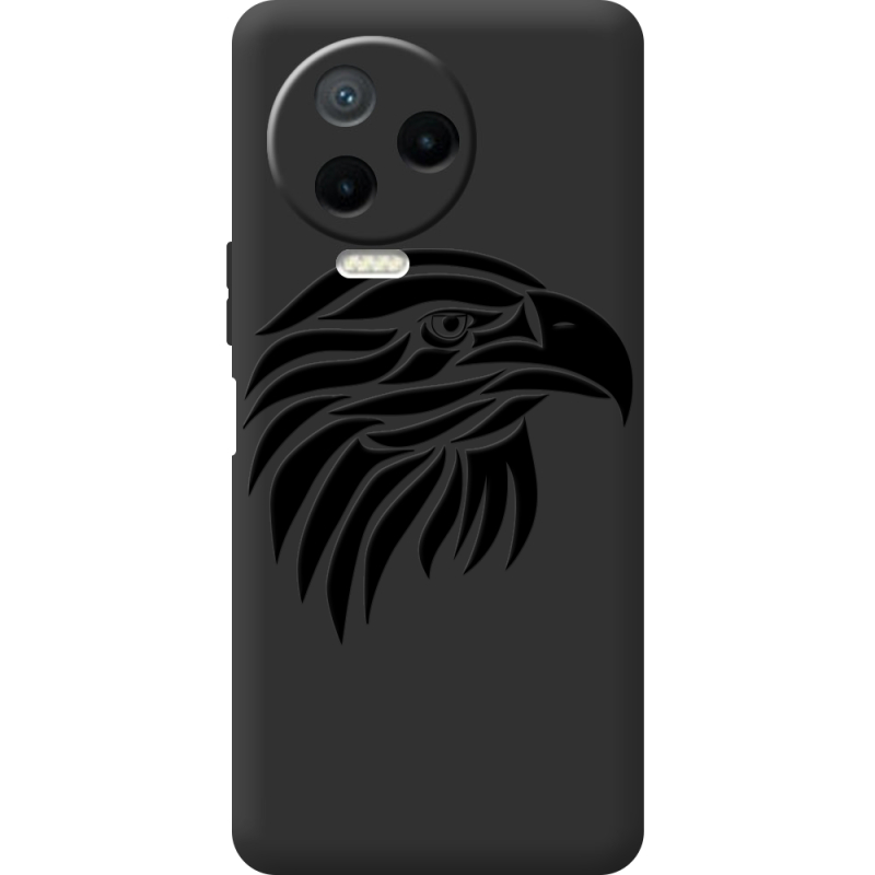 Черный чехол BoxFace Infinix Note 12 2023 Eagle