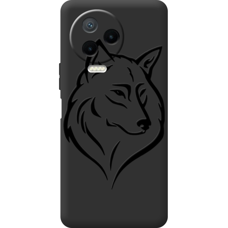 Черный чехол BoxFace Infinix Note 12 2023 Wolf