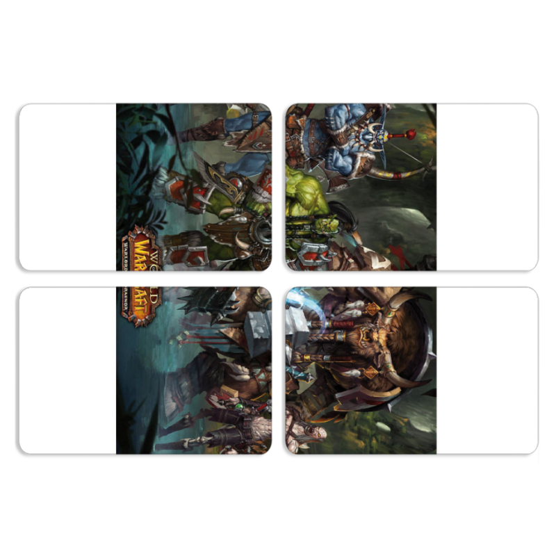 Магнитные фотопазлы 80 на 50 набор 4 штуки 