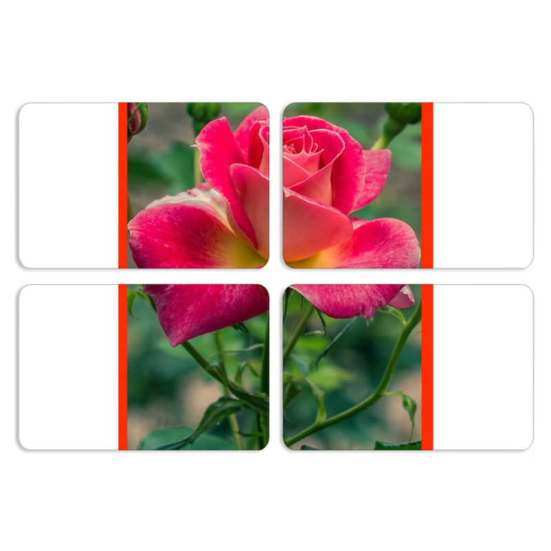 Магнитные фотопазлы 80 на 50 набор 4 штуки 