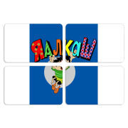 Магнитные фотопазлы 80 на 50 набор 4 штуки 