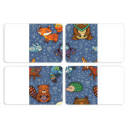 Магнитные фотопазлы 80 на 50 набор 4 штуки 