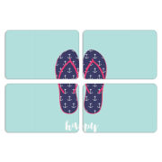 Магнитные фотопазлы 80 на 50 набор 4 штуки 