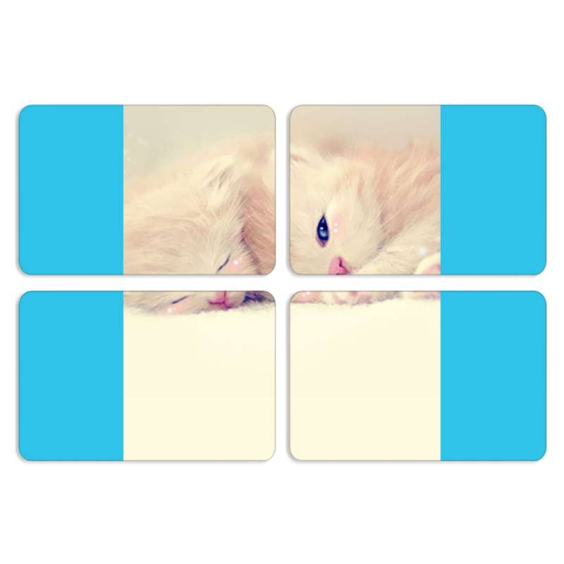 Магнитные фотопазлы 80 на 50 набор 4 штуки 