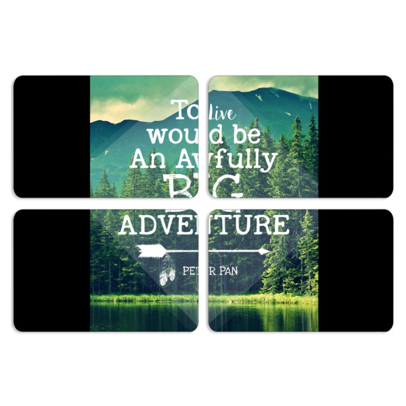 Магнитные фотопазлы 80 на 50 набор 4 штуки 