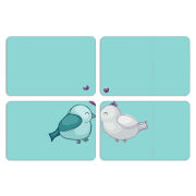 Магнитные фотопазлы 80 на 50 набор 4 штуки 