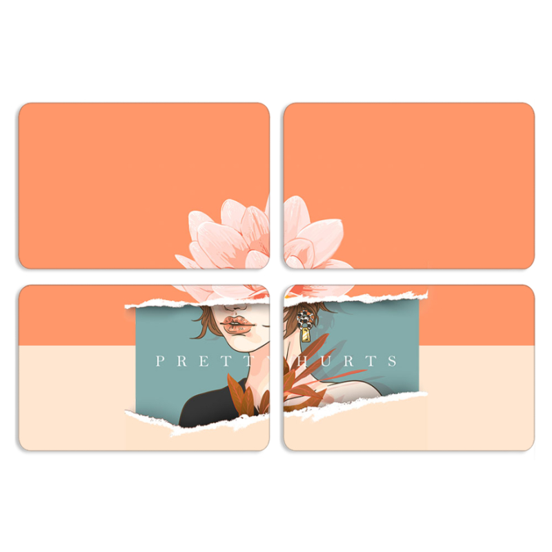 Магнитные фотопазлы 80 на 50 набор 4 штуки 