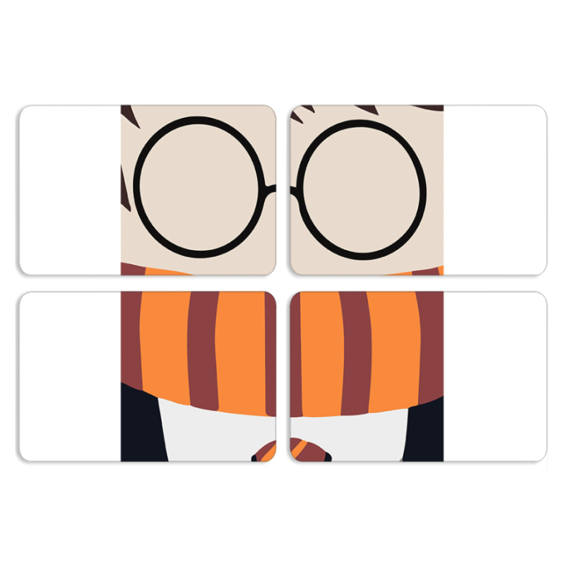 Магнитные фотопазлы 80 на 50 набор 4 штуки Harry