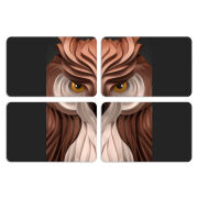 Магнитные фотопазлы 80 на 50 набор 4 штуки 