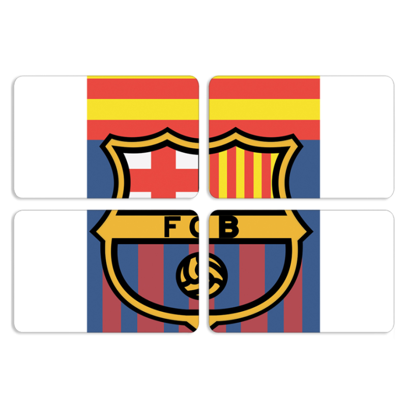 Магнитные фотопазлы 80 на 50 набор 4 штуки FC Barsa