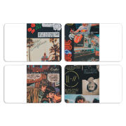 Магнитные фотопазлы 80 на 50 набор 4 штуки 