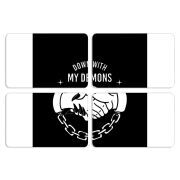 Магнитные фотопазлы 80 на 50 набор 4 штуки 