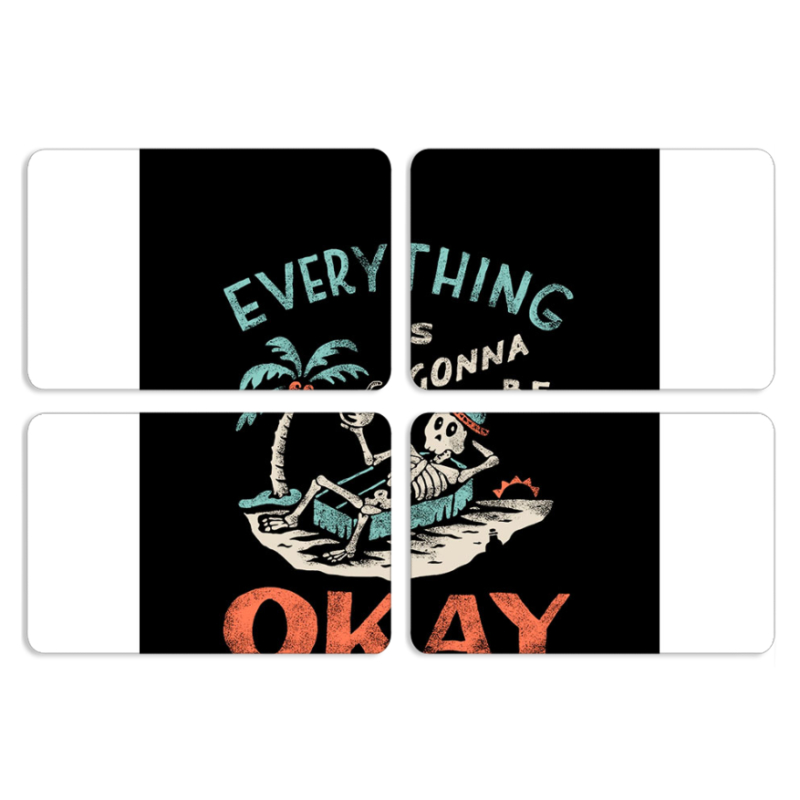 Магнитные фотопазлы 80 на 50 набор 4 штуки 