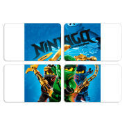 Магнитные фотопазлы 80 на 50 набор 4 штуки Lego Ninjago