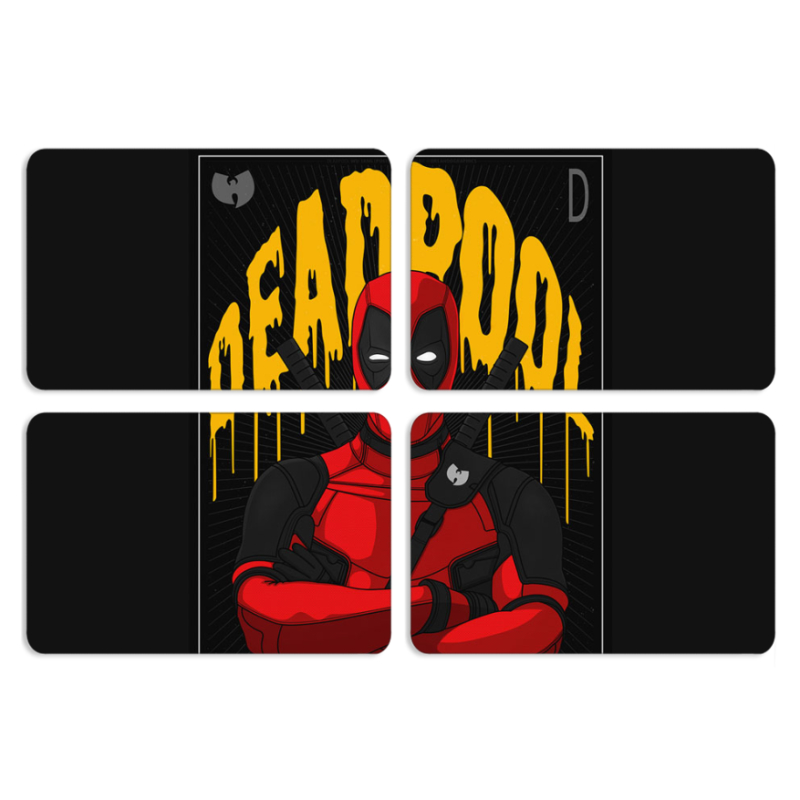 Магнитные фотопазлы 80 на 50 набор 4 штуки 