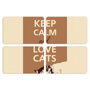 Магнитные фотопазлы 80 на 50 набор 4 штуки 