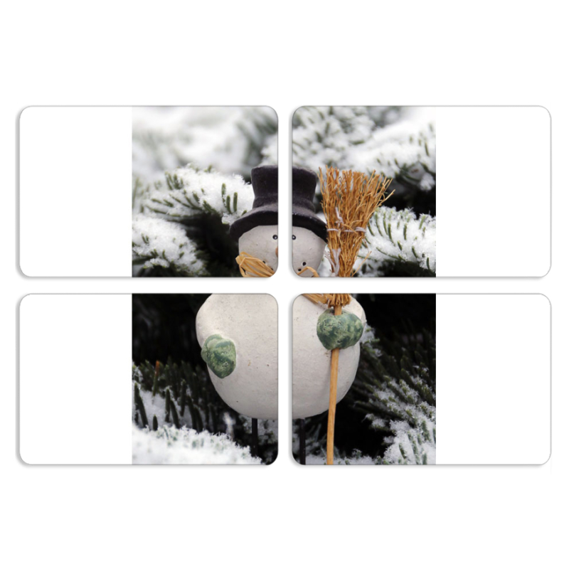 Магнитные фотопазлы 80 на 50 набор 4 штуки 