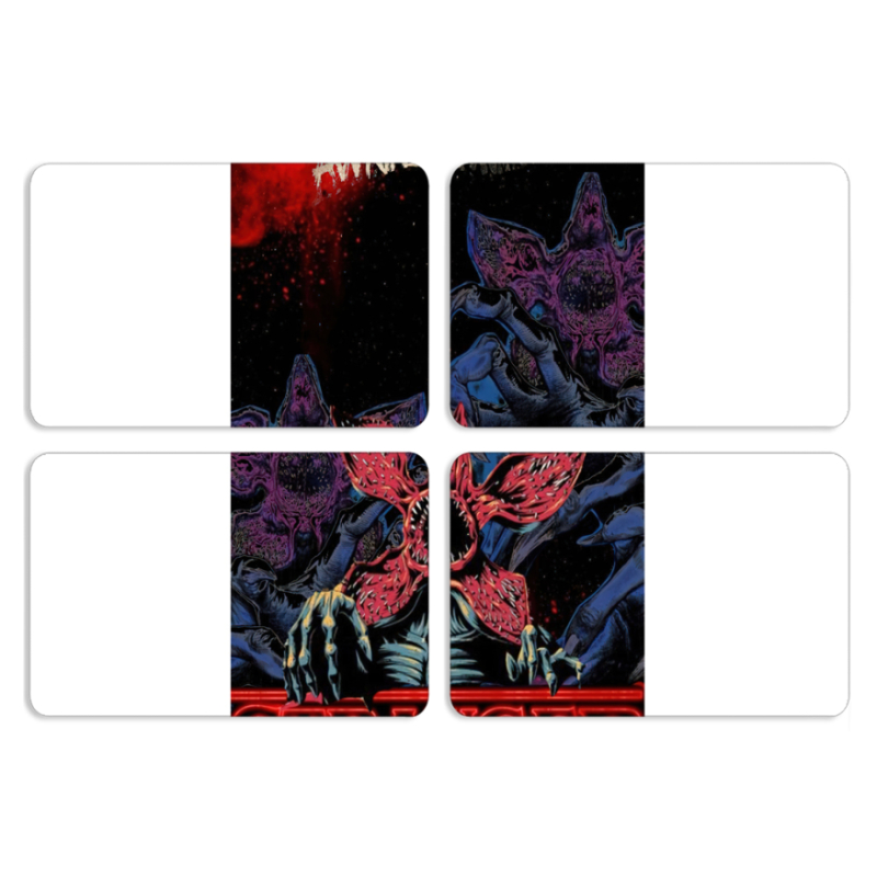 Магнитные фотопазлы 80 на 50 набор 4 штуки 