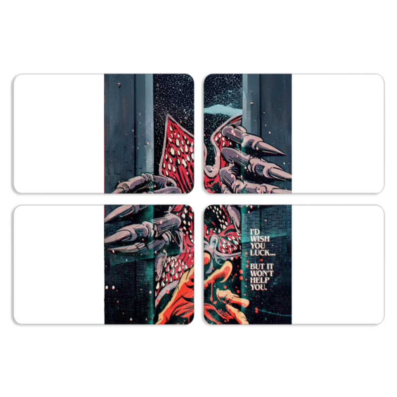 Магнитные фотопазлы 80 на 50 набор 4 штуки 