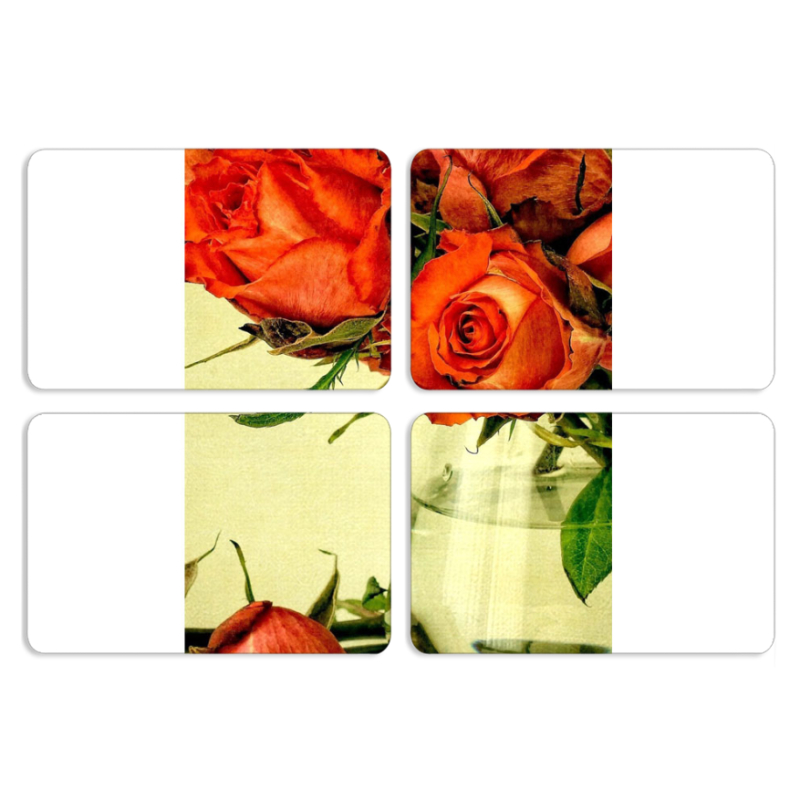 Магнитные фотопазлы 80 на 50 набор 4 штуки 