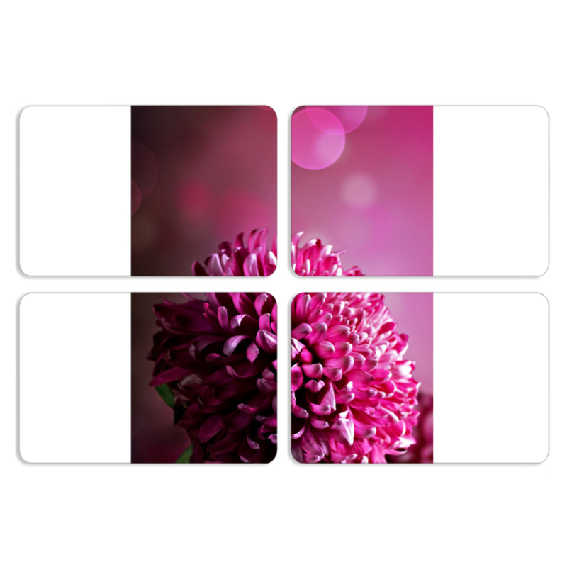 Магнитные фотопазлы 80 на 50 набор 4 штуки 