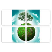 Магнитные фотопазлы 80 на 50 набор 4 штуки 