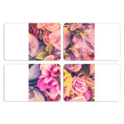 Магнитные фотопазлы 80 на 50 набор 4 штуки 