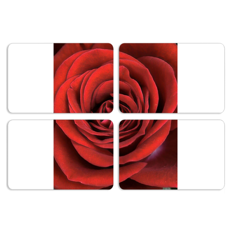 Магнитные фотопазлы 80 на 50 набор 4 штуки 