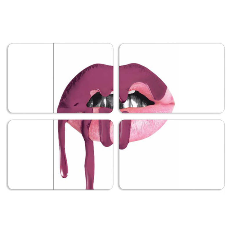 Магнитные фотопазлы 80 на 50 набор 4 штуки 