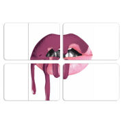 Магнитные фотопазлы 80 на 50 набор 4 штуки 