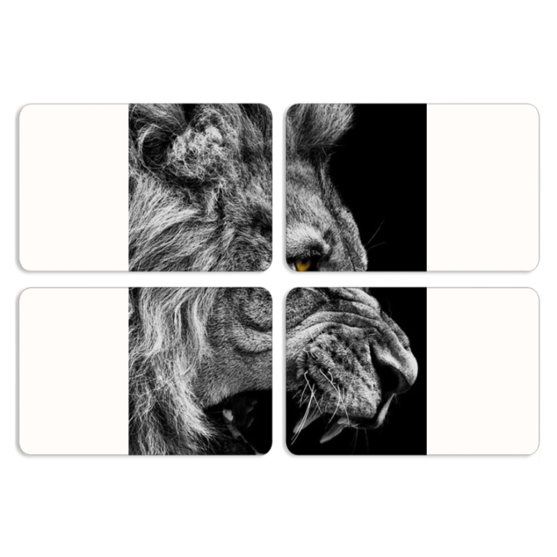 Магнитные фотопазлы 80 на 50 набор 4 штуки 