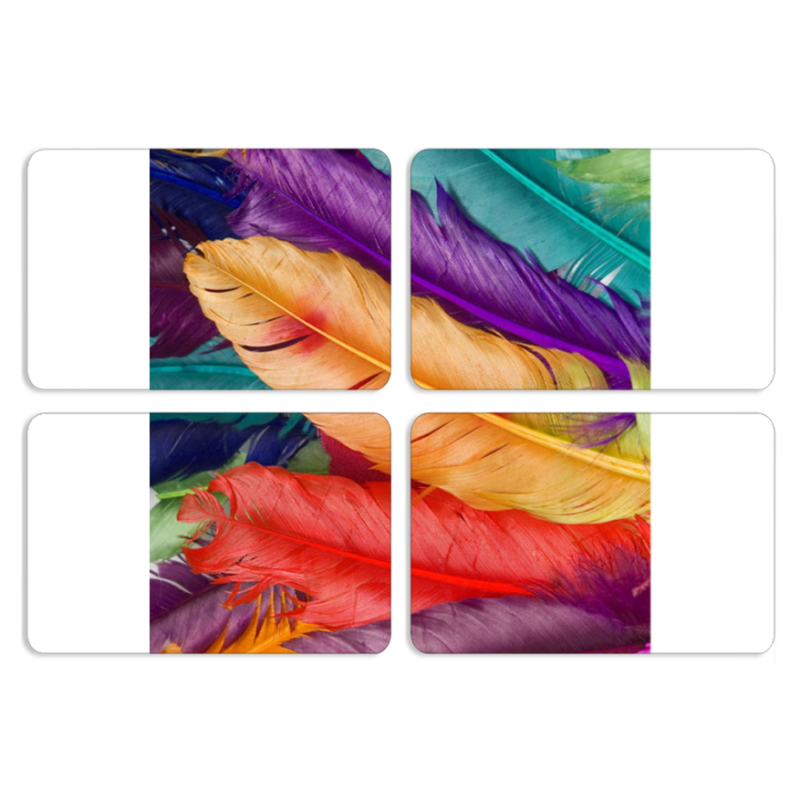 Магнитные фотопазлы 80 на 50 набор 4 штуки Colour Joy