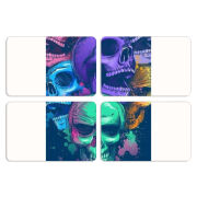 Магнитные фотопазлы 80 на 50 набор 4 штуки 