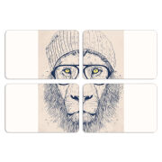 Магнитные фотопазлы 80 на 50 набор 4 штуки 