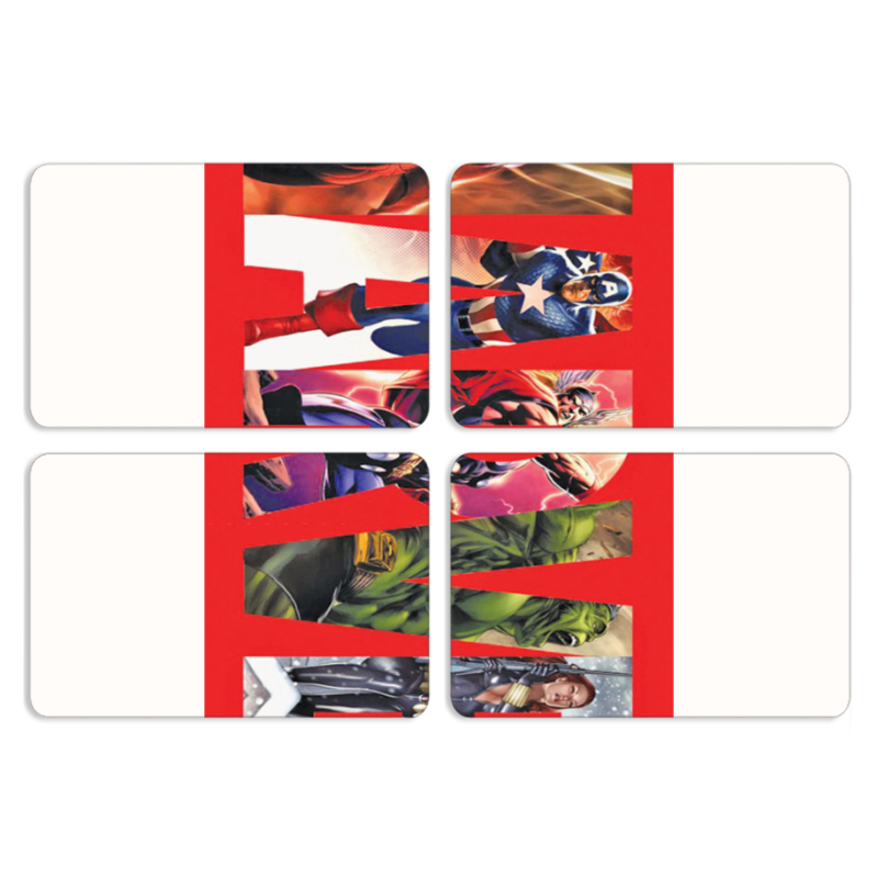 Магнитные фотопазлы 80 на 50 набор 4 штуки 