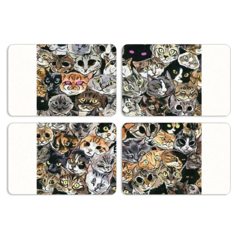 Магнитные фотопазлы 80 на 50 набор 4 штуки 