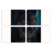 Магнитные фотопазлы 80 на 50 набор 4 штуки 